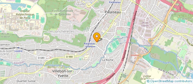 localisation de l'entreprise SCI ERICKA à PALAISEAU