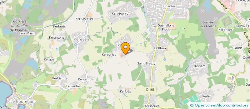 localisation de l'entreprise SCI ERICSON à PLOEMEUR