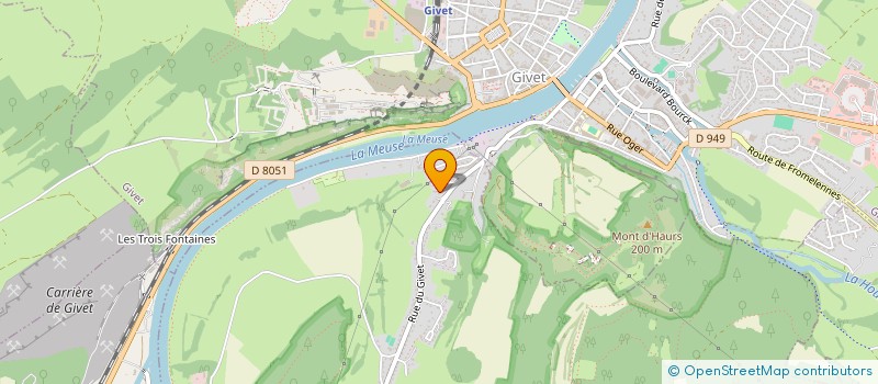 localisation de l'entreprise SCI ERIDA  RANCENNES