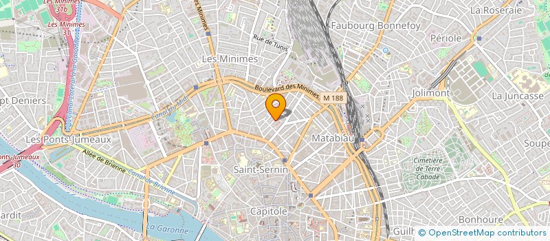 localisation de l'entreprise SCI ERIDAN à TOULOUSE