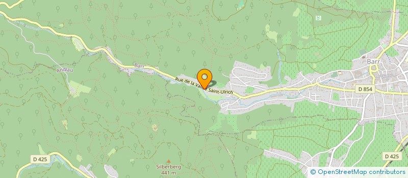 localisation de l'entreprise SCI ERIE  BARR