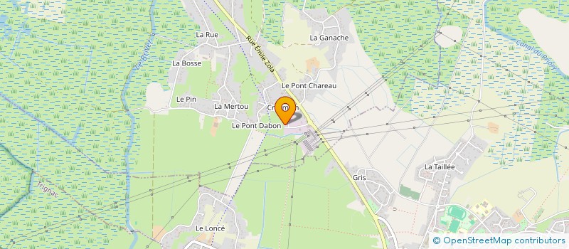 localisation de l'entreprise SCI ERIFA  SAINT-MALO-DE-GUERSAC