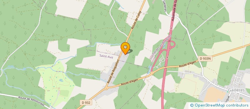 localisation de l'entreprise SCI ERIKA  LUCBARDEZ-ET-BARGUES