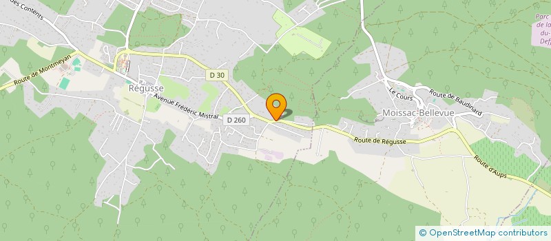localisation de l'entreprise SCI ERIKA à AIGUINES