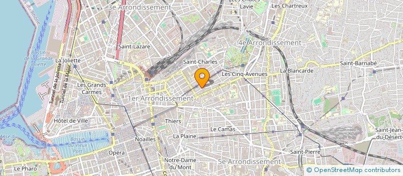 localisation de l'entreprise SCI ERIMAGE à MARSEILLE