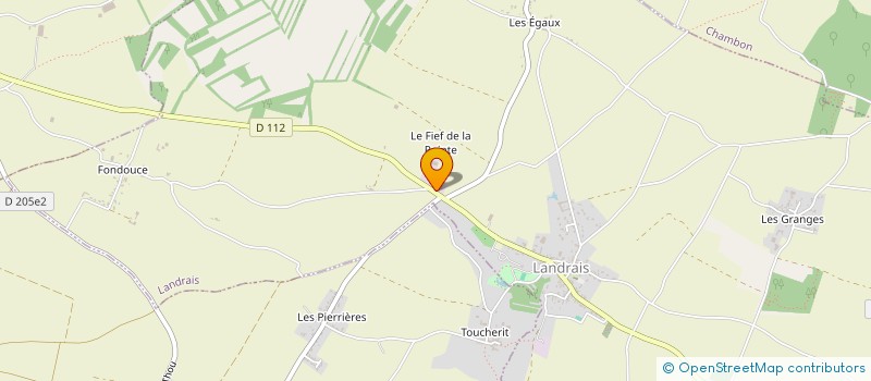 localisation de l'entreprise SCI ERIS ET CO  LANDRAIS