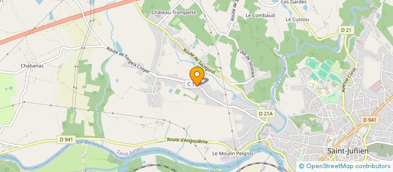 localisation de l'entreprise SCI ERJU DEFAYE à SAINT-JUNIEN