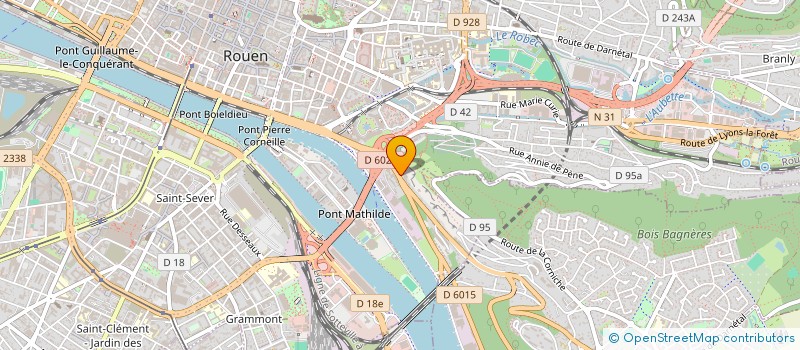 localisation de l'entreprise SCI ERM PATRIMOINE à ROUEN