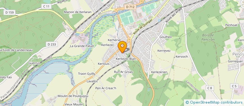 localisation de l'entreprise SCI ERMA  DIRINON