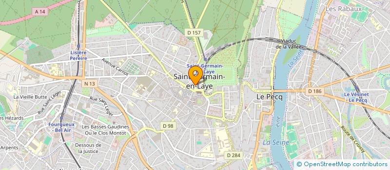 localisation de l'entreprise SCI  ERMANS-ALFORTVILLE  SAINT-GERMAIN-EN-LAYE