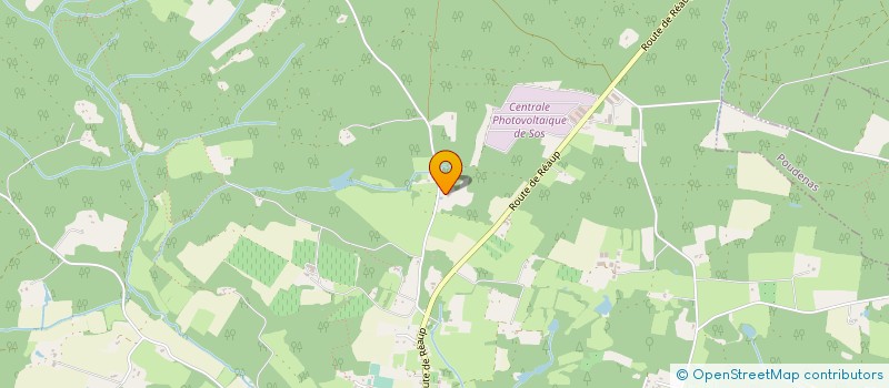 localisation de l'entreprise SCI ERMES  SOS