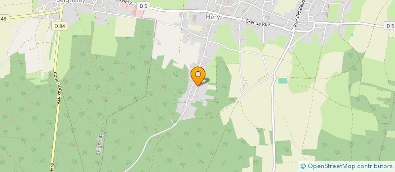 localisation de l'entreprise SCI ERMIC  HERY