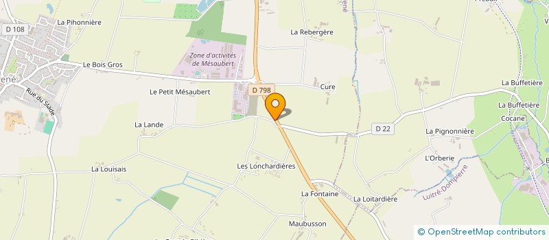 localisation de l'entreprise SCI ERMINA  BILLE