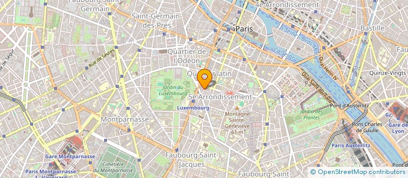 localisation de l'entreprise SCI ERMITAGE  PARIS