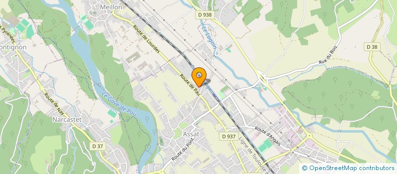 localisation de l'entreprise SCI ERMITAGE PREMIER  ASSAT