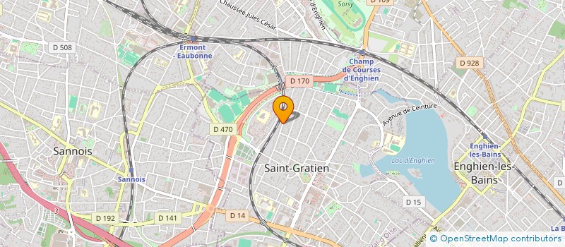 localisation de l'entreprise SCI ERMONT CAMUS  ERMONT