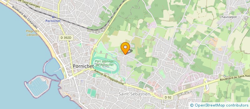 localisation de l'entreprise SCI ERMUR 78 à PORNICHET