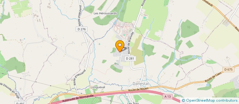 localisation de l'entreprise SCI ERMZR  CRICQUEVILLE-EN-AUGE