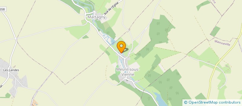 localisation de l'entreprise SCI ERNA  MESNIL-SOUS-VIENNE