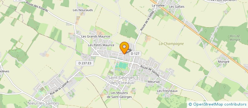 localisation de l'entreprise SCI EROMA  NIEUL-LES-SAINTES