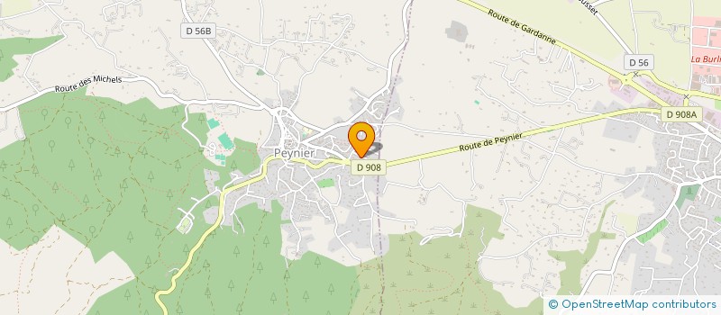 localisation de l'entreprise SCI EROS  PEYNIER