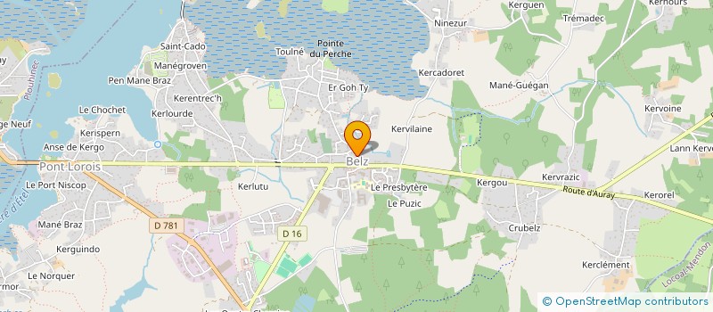 localisation de l'entreprise SCI EROXA  BELZ