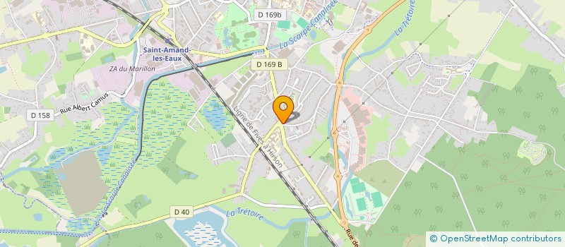 localisation de l'entreprise SCI ERPA  SAINT-AMAND-LES-EAUX