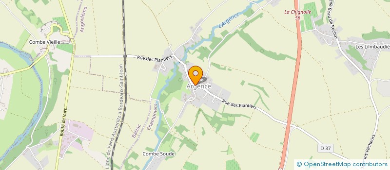 localisation de l'entreprise SCI ERPAGA à CHAMPNIERS