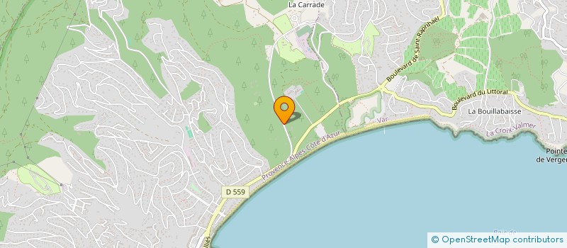 localisation de l'entreprise SCI ERPNV à CAVALAIRE-SUR-MER