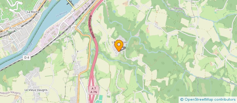 localisation de l'entreprise SCI ERRABI  REVENTIN-VAUGRIS