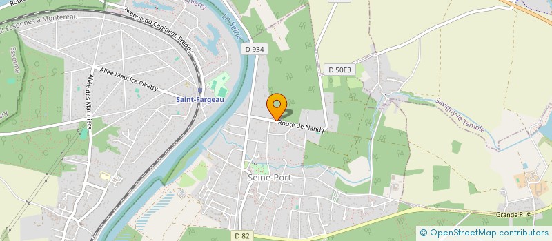 localisation de l'entreprise SCI ERREIP  SEINE-PORT