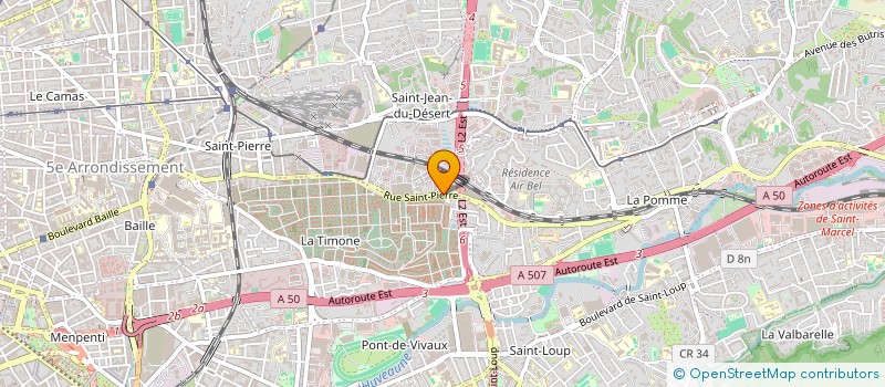 localisation de l'entreprise SCI ERRICO  MARSEILLE