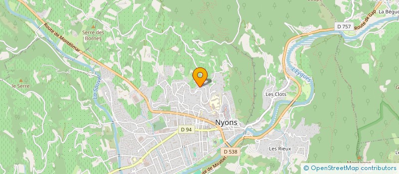 localisation de l'entreprise SCI ERRIGAL  NYONS