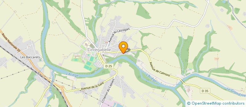 localisation de l'entreprise SCI ERROTA à CINTEGABELLE