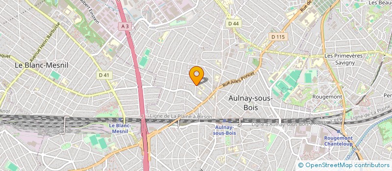 localisation de l'entreprise SCI ERROUIHI à AULNAY-SOUS-BOIS