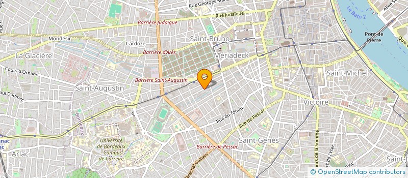 localisation de l'entreprise SCI ERSKI  BORDEAUX