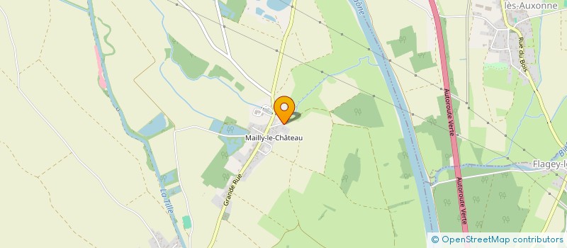 localisation de l'entreprise SCI ERSO  LES MAILLYS