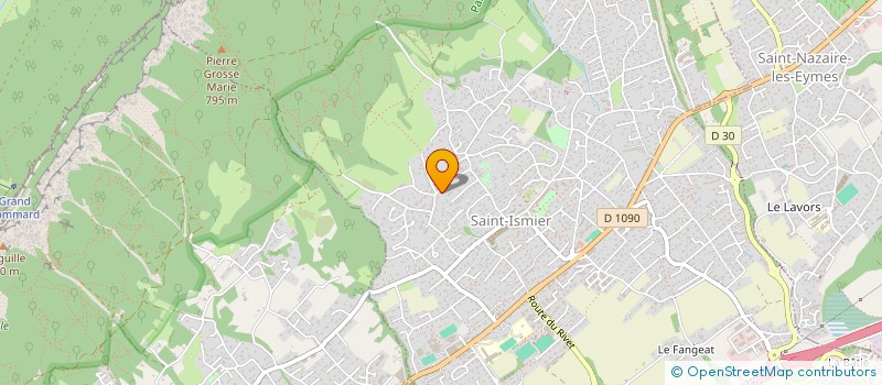 localisation de l'entreprise SCI ERSO  SAINT-ISMIER
