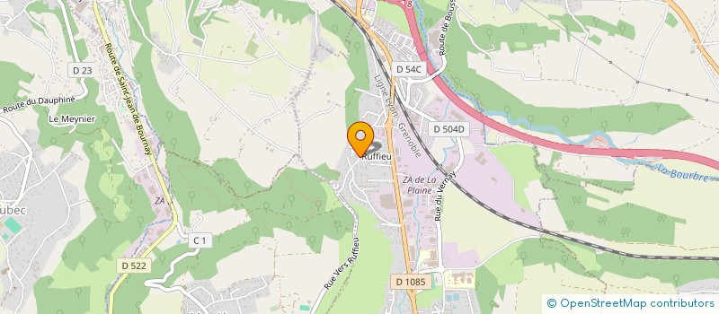 localisation de l'entreprise SCI ERT  NIVOLAS-VERMELLE