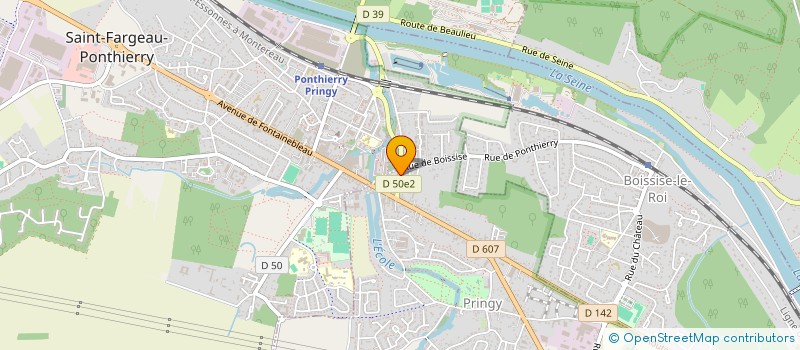 localisation de l'entreprise SCI ERTAS à PRINGY