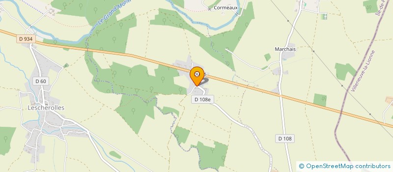 localisation de l'entreprise SCI ERTIVELALAYM  LA CHAPELLE-MOUTILS