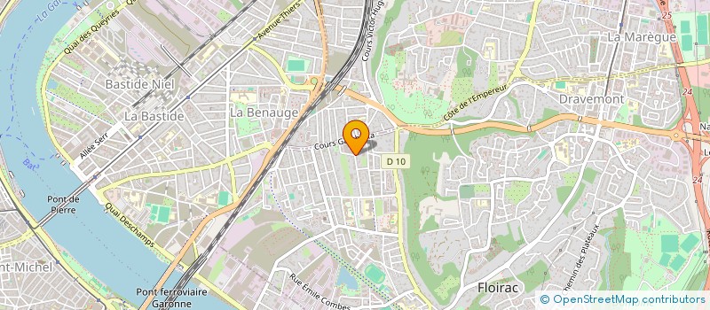 localisation de l'entreprise SCI ERUSTA  FLOIRAC