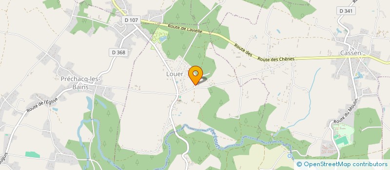 localisation de l'entreprise SCI ERVE  LOUER