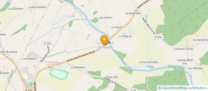 localisation de l'entreprise SCI ERWANN à SOLIGNY-LA-TRAPPE
