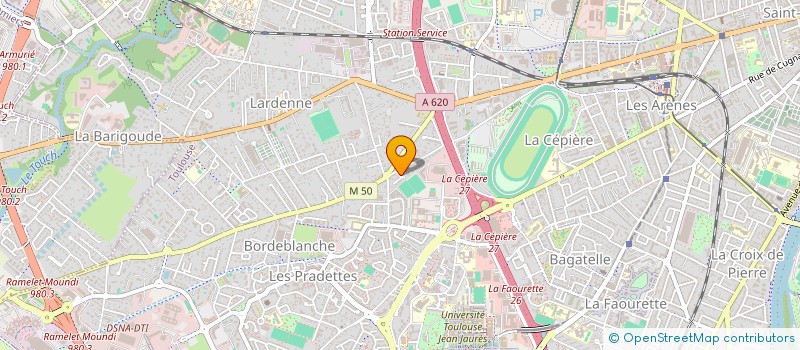 localisation de l'entreprise SCI ERWANOSI à TOULOUSE