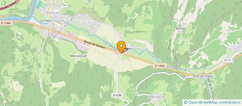 localisation de l'entreprise SCI ES  LONS-LE-SAUNIER