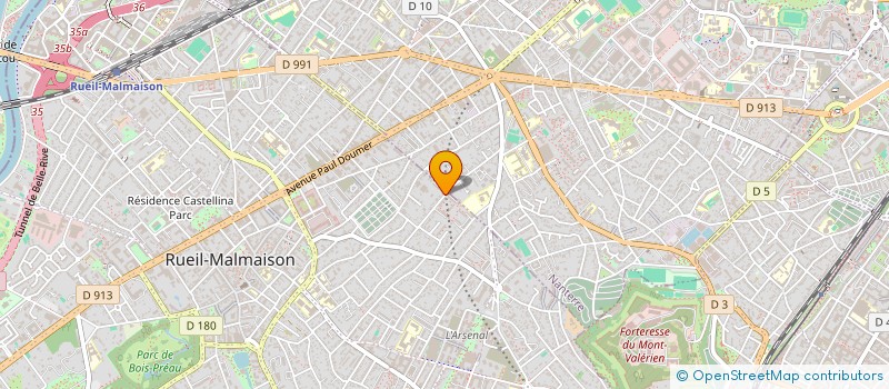 localisation de l'entreprise SCI ES PIES à RUEIL-MALMAISON
