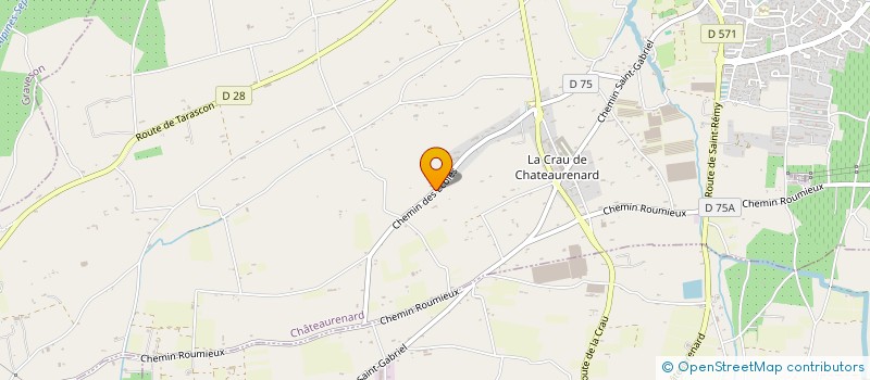 localisation de l'entreprise SCI ESA à CHATEAURENARD