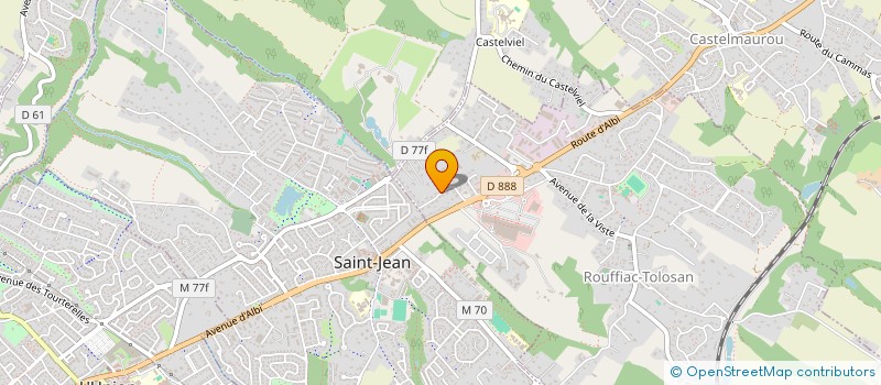 localisation de l'entreprise SCI ESAE  ROUFFIAC-TOLOSAN