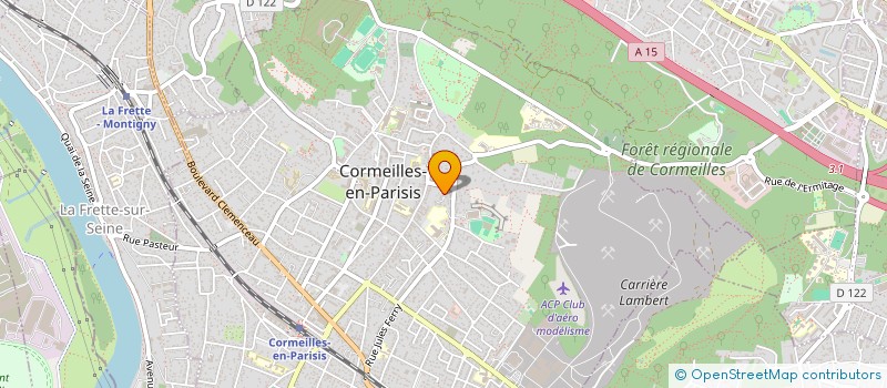 localisation de l'entreprise SCI ESALINE  CORMEILLES-EN-PARISIS